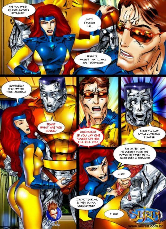 X-Men xxx comics (eng, uncen) by Contos Sieren