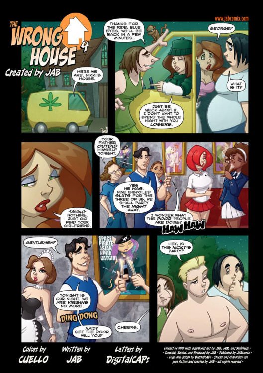 The Wrong House 4 (Eng, Jab Comics, xXx, Free)