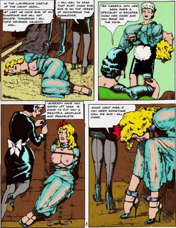 GWENDOLINE by Aries (En, BDSM comics free)