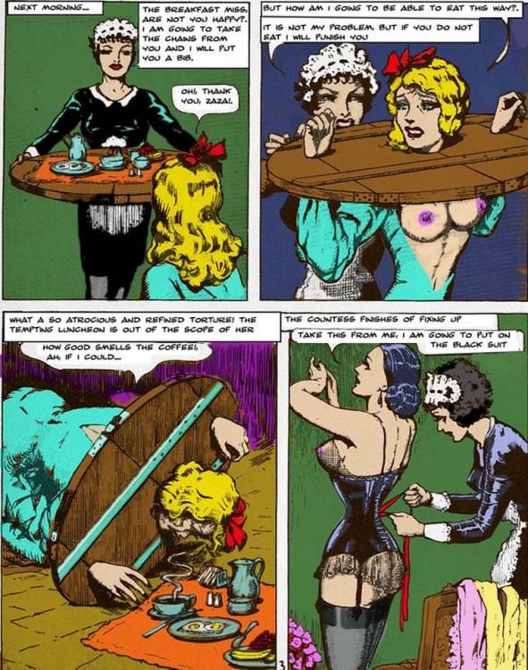 GWENDOLINE by Aries (En, BDSM comics free)