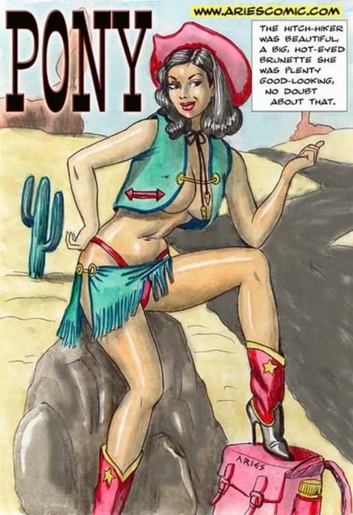 PONY by Aries (En, BDSM comics free)