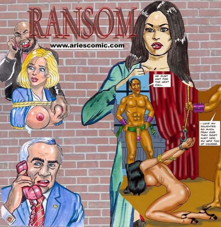 RANSOM by Aries (En, BDSM comics free)