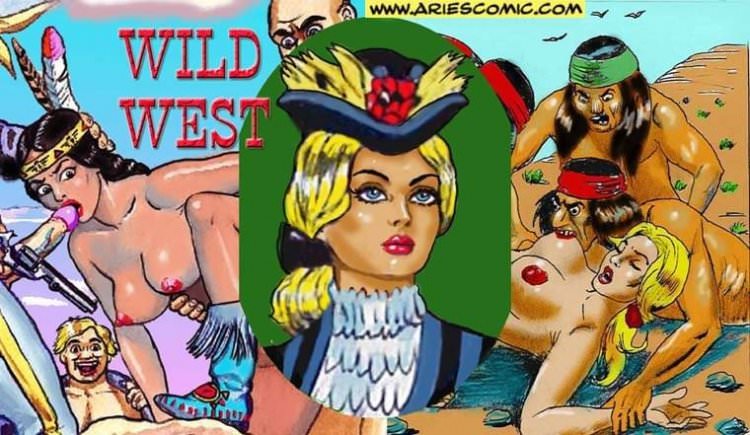 Wild West by Aries (En, BDSM comics free)