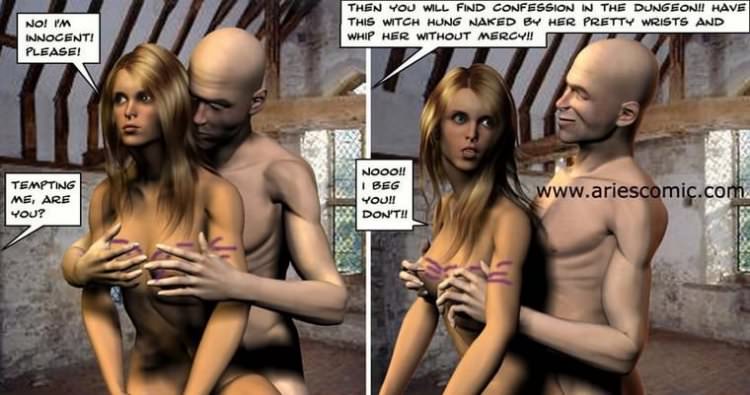 WITCHUNT by Aries (En, BDSM comics free)