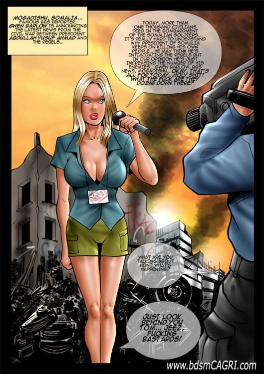 MISSING REPORTER 2 comics by Cagri