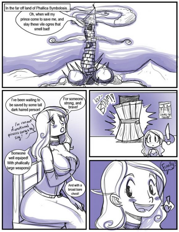 Shia - How not to save a princess (comics,  en)