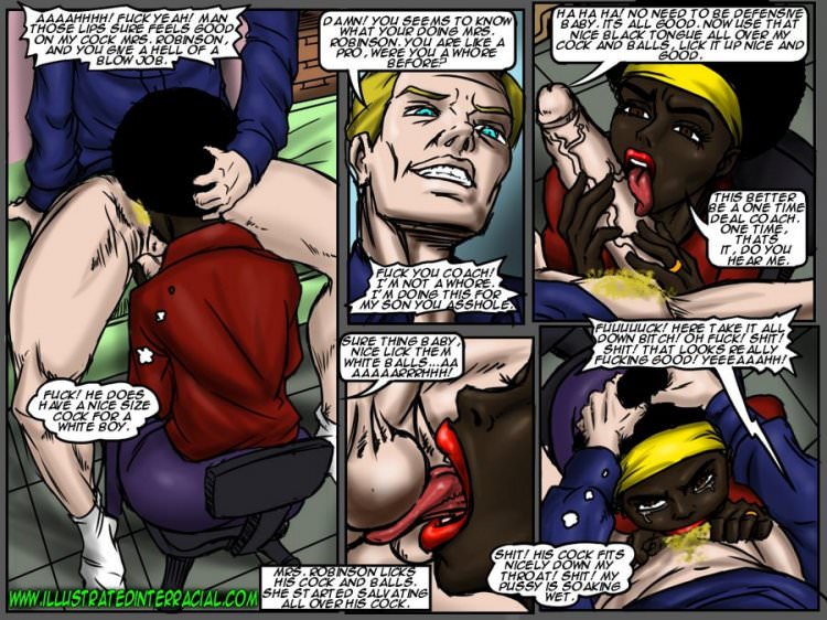 Coach (Interracial xxx comics, en)