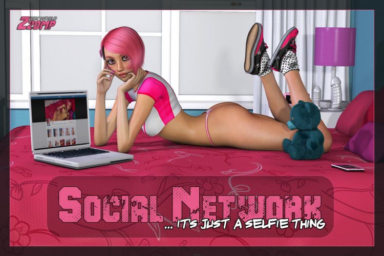 Dolly Pink Social Network porn comics