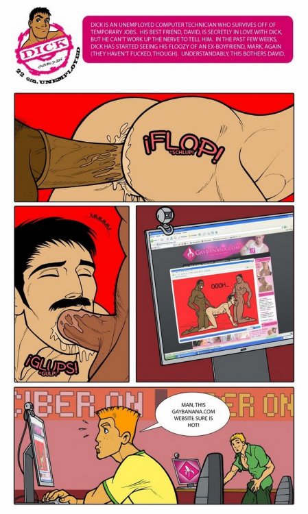 Dick-Nine Inches And Unemployed 2 Gay Futa cartoon porn comics